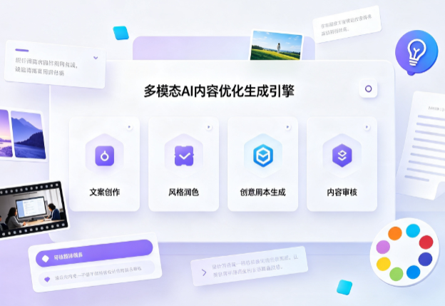 诸城市AI智能内容优化创新 多模态生成技术丰富数字内容创作生态